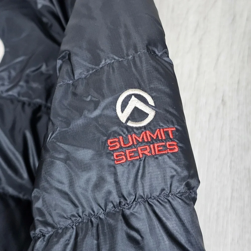 The North Face Summit Series 800 Down Jacket Mens Large Black Goose Fill Puffer